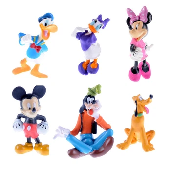 Игровой набор Mickey Mouse Микки Маус и его друзья 6 шт (Игрушки Микки Маус фигурк)