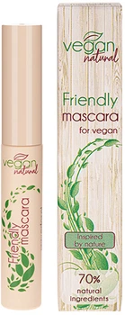 Туш для вій Vegan Natural Friendly mascara чорна 9 мл (5906942715000)