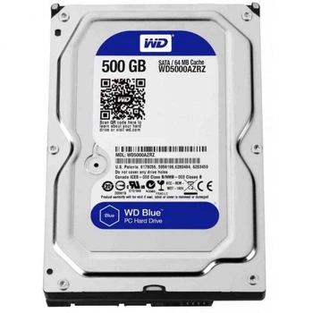 Жесткий диск 3.5"" 500Gb Western Digital (WD5000AZRZ)