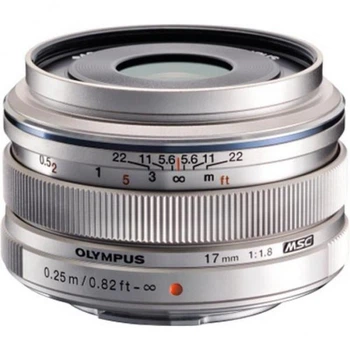 Объектив OLYMPUS EW-M1718 17mm 1:1.8 Silver (V311050SE000)