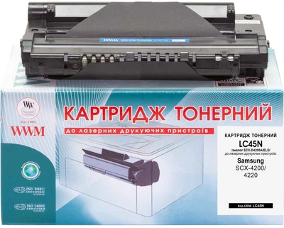 Картридж WWM для Samsung SCX-4200/4220 аналог SCX-D4200A/ELS Black (LC45N)