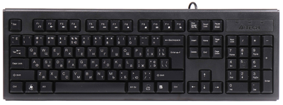 Клавиатура проводная A4Tech KM-720 USB Black (4711421754026)