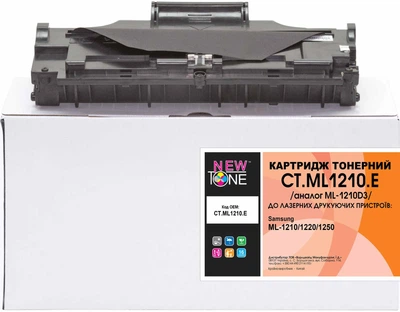 Картридж NewTone для Samsung ML-1210/1220/1250 аналог ML-1210D3/XEV Black (CT.ML1210.E)