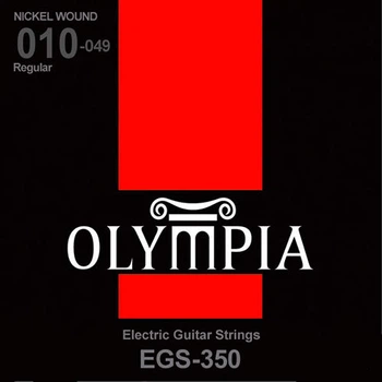 Струни електрогітари Olympia EGS-350 Regular Nickel Plated Steel Electric Guitar Strings 10/49