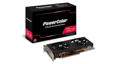 Відеокарта AMD Radeon RX 5500 XT 8GB GDDR6 OC PowerColor (AXRX 5500XT 8GBD6-DH/OC)