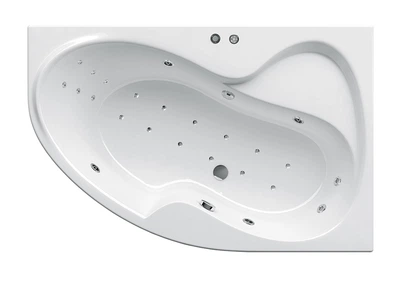 Гідромасажна ванна Ravak Rosa II R 170х105 Beauty Pro (GMSR0842)