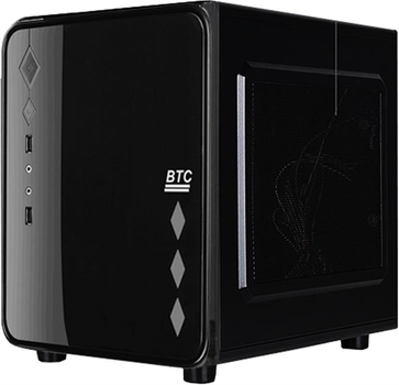 Корпус BTC F301 Black без БП