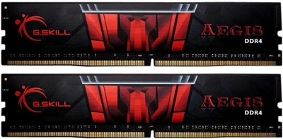 Оперативна пам'ять G.Skill DDR4-3000 32768MB PC4-24000 (Kit of 2x16384) Aegis (F4-3000C16D-32GISB)