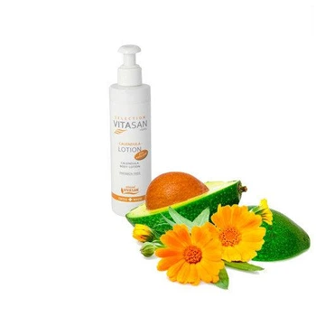 Эмульсия для тела календула+масло авокадо Vivasan Calendula Lotion 200 мл