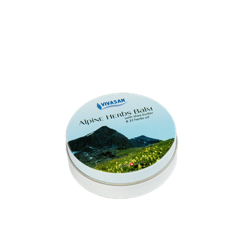 Бальзам альпийские травы 33 травы Vivasan Alpine Herbs Balm 10 г