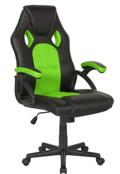 КРЕСЛО КОМПЬЮТЕРНОЕ ИГРОВОЕ ИЛИ ДЛЯ ОФИСА HOME FEST OSKAR ЗЕЛЕНОЕ