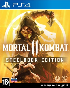Mortal Kombat 11 Steelbook Edition (Sony PlayStation 4 ,С русскими субтитрами)