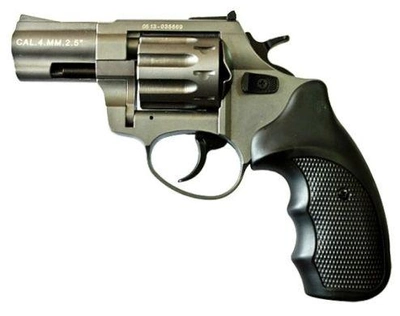 Револьвер флобера STALKER 2.5" Титановое напыление. Материал рукояти - пластик (3880.00.06)