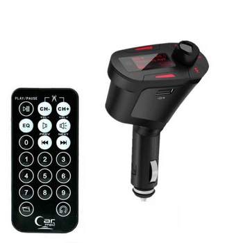 ФМ FM трансмиттер BTB модулятор авто MP3 FM-06 Red