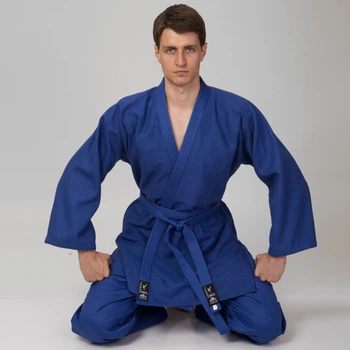 Кимоно для дзюдо MATSA MA-0015 3 рост 160 Синий