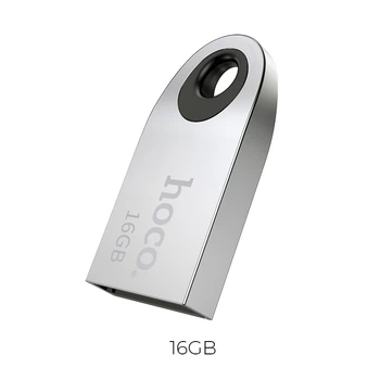 Флеш-накопитель Hoco 16 ГБ USB Серебристый (UD9)