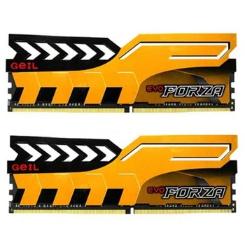 Модуль памяти DDR4 2x4GB/2400 Geil EVO Forza Yellow (GFY48GB2400C16DC)
