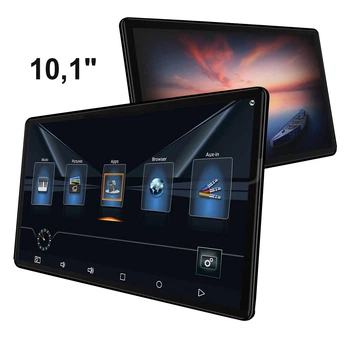 Автомобильный монитор в подголовник Terra A101, Android 8.1, экран 10,1", 8xCPU, 2/16Gb