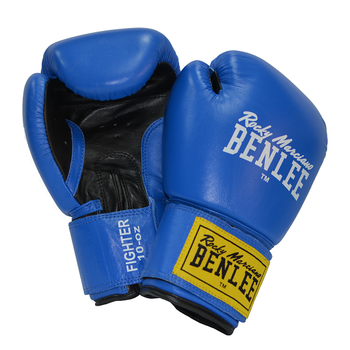 Боксерские перчатки Benlee Fighter (194006) Blue/Black 10 унций