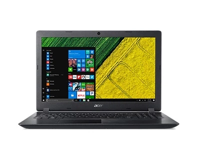 Ноутбук Acer Aspire 3 A315-53G-341Y (NX.H1AEU.015); 15.6" FullHD (1920x1080) TN LED матовый / Intel Core i3-8130U (2.2 - 3.4 ГГц) / RAM 4 ГБ / SSD 128 ГБ / nVidia GeForce MX130, 2 ГБ / нет ОП / LAN / Wi-Fi / BT / веб-камера / Linux / 2.1 кг / черный