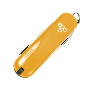 Швейцарський ніж ніж EGO Tools A03 брелок жовтий (A03y)