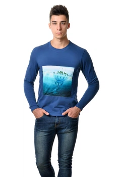 Реглан Мужской AndreStar 7209 Синий XXL (7209)