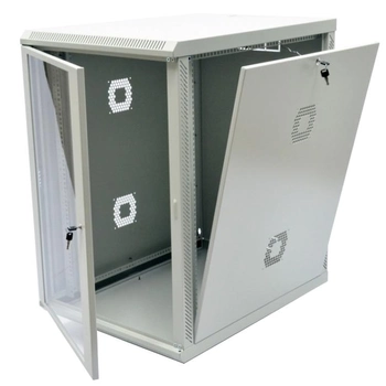 Серверный шкаф 18 U, 19 дюймов, глубиной 800 миллиметров, серый UA-MGSWA188G
