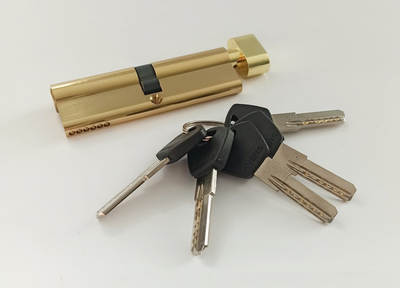 Цилиндр Avers DM-70(40/30C)-C-G-ключ-поворотник