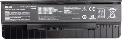Аккумулятор PowerPlant для ноутбуков Asus ROG G551 (A32N1405) 10.8V 5200mAh (NB430659)