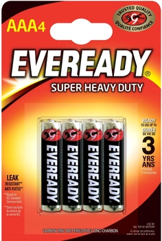 Батарейки Energizer Eveready AAA Super Heavy Duty 4 шт (639608)