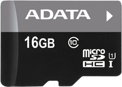 Карта памяти ADATA microSDHC class 10 UHS-1 16Gb