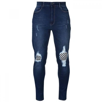 Джинсы No Fear Check Knee Dark Wash, 34W R (10392528)