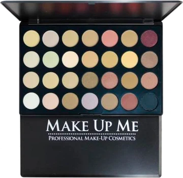 Палитра теней Make Up Me P28 пастельных 28 оттенков 7.5 г (7107724733252)