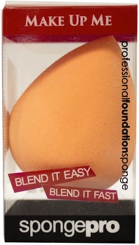 Профессиональный спонж для макияжа Make Up Me SpongePro каплеобразная форма Оранжевый (7107727423006)
