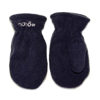 Флисовые рукавицы с утеплителем NANO BMITP501-Navy темно-синий 140-160 (BMITP501-Navy-10/12)