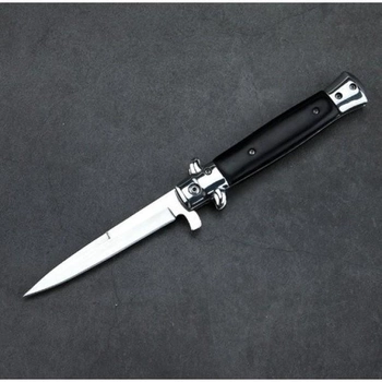 Выкидной нож стилет Pro B-84, черный