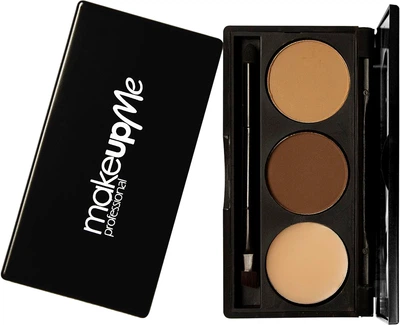 Палетка для моделювання брів Make Up Me FB3 пудра + фіксатор 8.1 г (7107721456420)