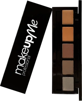 Палитра пудр для бровей Make Up Me FB5-2 5 оттенков 13.5 г (7107721770533)