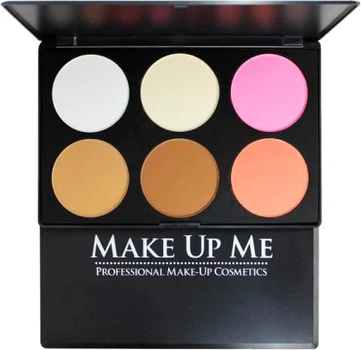 Палетка Make Up Me P6-2 пудры + румяна 6 оттенков 36 г (7107721391240)