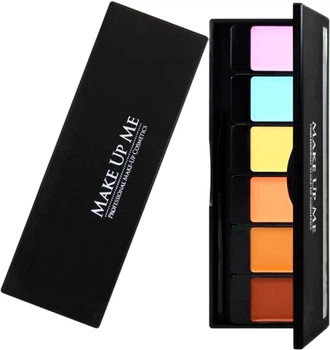 Палитра консилеров Make Up Me FG-6 6 оттенков 10.8 г (7107723708732)