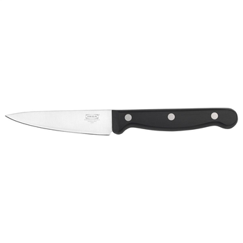 Кухонный нож для овощей IKEA VARDAGEN 9 см Черный (202.947.18)