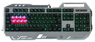 Клавіатура A4Tech B2418 Bloody Gun USB Black
