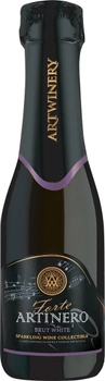 Упаковка вина игристого Artinero белое брют 0.2 л 10-13.5% 24 бутылки (4820176062246G)