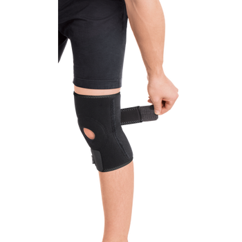Бандаж для коленного сустава с 2-мя ребрами жесткости разъемный неопреновый Тип 517 Toros (1132-Toros)