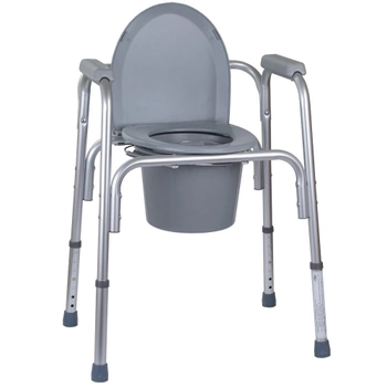 Алюмінієвий стілець-туалет 3 в 1