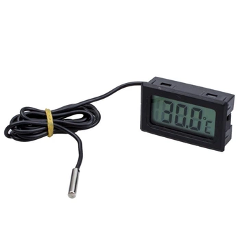 Термометр цифровой RIAS TPM-10 с выносным датчиком Black (3_05545)