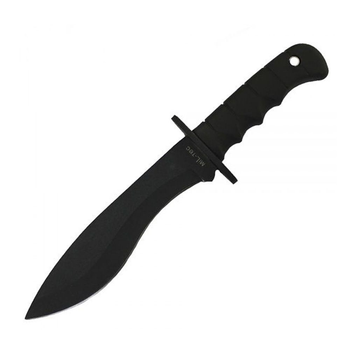 Нож MIL-TEC KAMPFMESSER MIT MACHETENKLINGE Black (15366000)