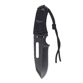 Нож Rothco Large Paracord Knife / Firestarter / Polyester Sheath (36742)