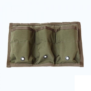 Подсумок Flyye RAV Triple Smoke Grenade Pouch Ranger Green (BE1245UA)