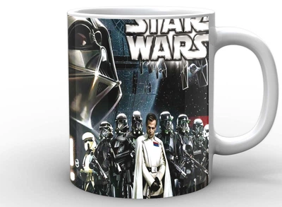 Кружка Geek Land белая Звёздные войны Star Wars все герои SW.002.15